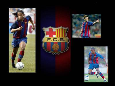 Ronaldinho + Eto'o +Deco